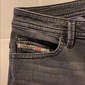 Diesel male skinny black jeans for men